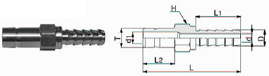 Vales & Fittings, Hose Nipple Fittings, Push On Hose Fittings,