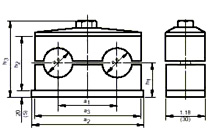 Pipe Clamps As Per-Din 3015 Standard
