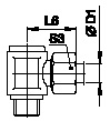 Tube Fittings, Single Ferrule Design, Dsvw-r Low Pressure Banjo Elbow