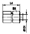 Tube Fittings, Single Ferrule Design, Gai-M Female Connector