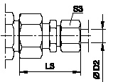 Tube Fittings, Single Ferrule Design, Kor Tube End Reducer