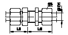 Tube Fittings, Single Ferrule Design, Sv Bulkhead Union