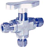 3 Way Design, Hydrulic Pressure & Flow Control Valve, Ball Valve 